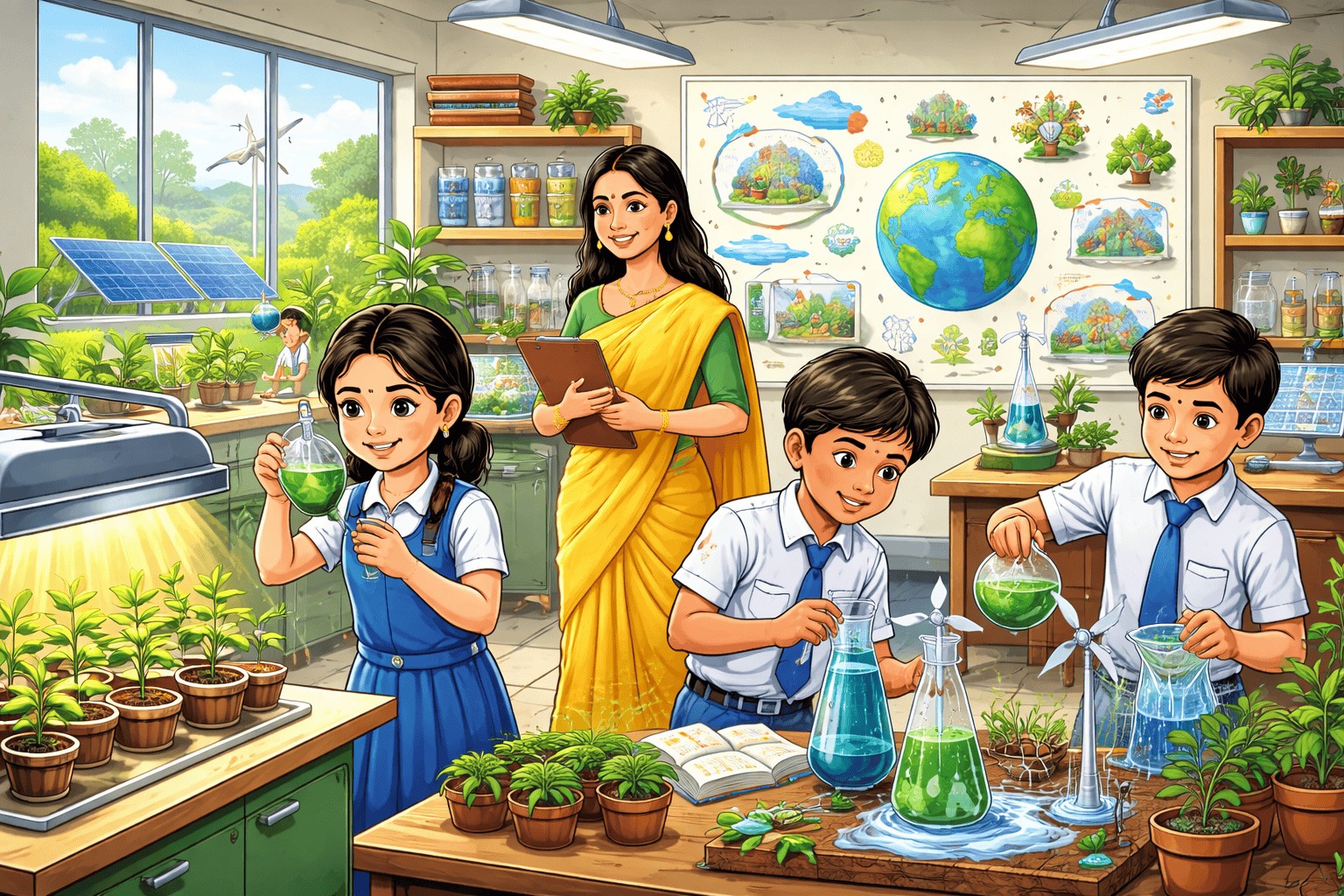 Climate laboratory at school – The Climate Thinker